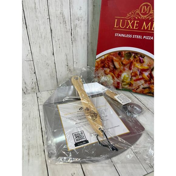 Stainless steel pizza peel - Picture 2 of 4